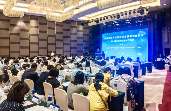 长沙市软件和信息技术服务业促进会成立，湖南麒麟当选副会长单位并分享技术成果